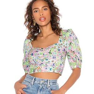 FOR LOVE AND LEMONS CROP TOP